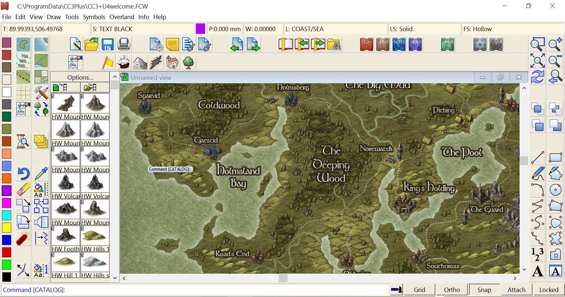 increasing the size of font in campaign cartographer 3