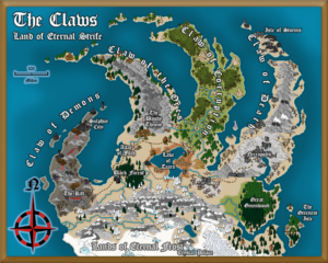The Claws example map
