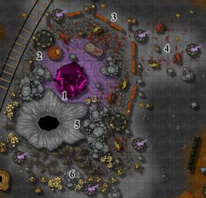 Mine Level 6 AOI 11 Battlemap