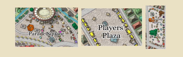 Squares and Plazas